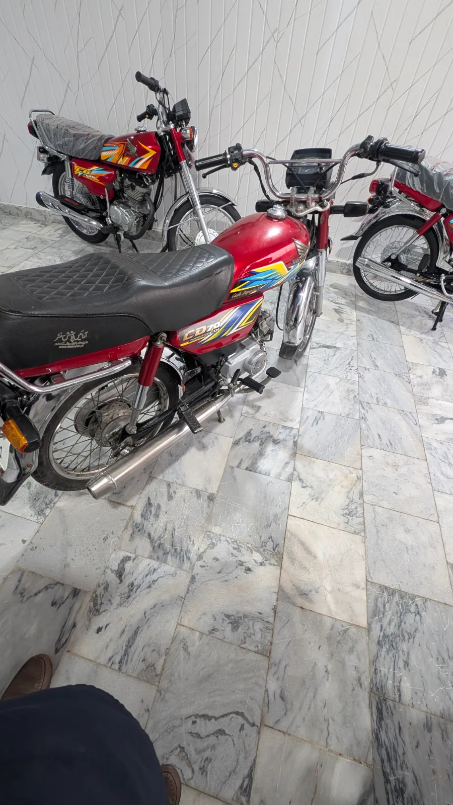 Honda CD 70 2020 (3/4)